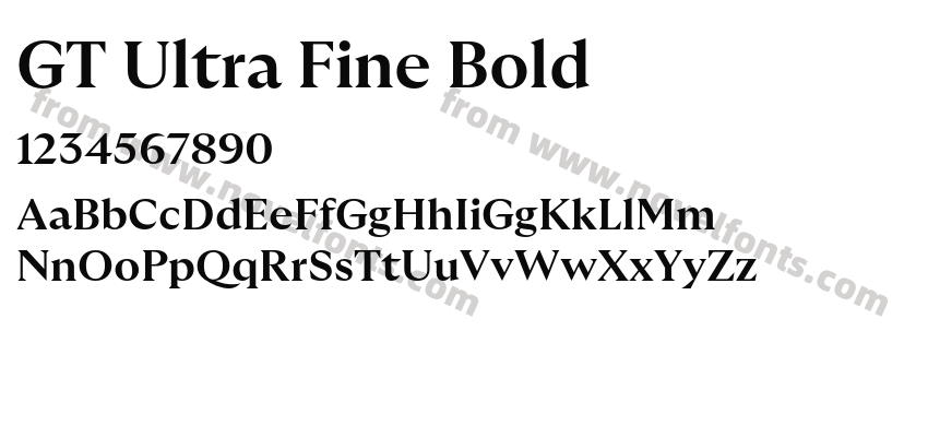 GT Ultra Fine BoldPreview
