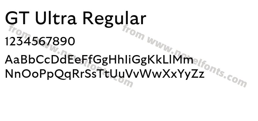 GT Ultra RegularPreview