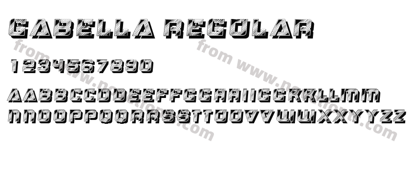 Gabella RegularPreview