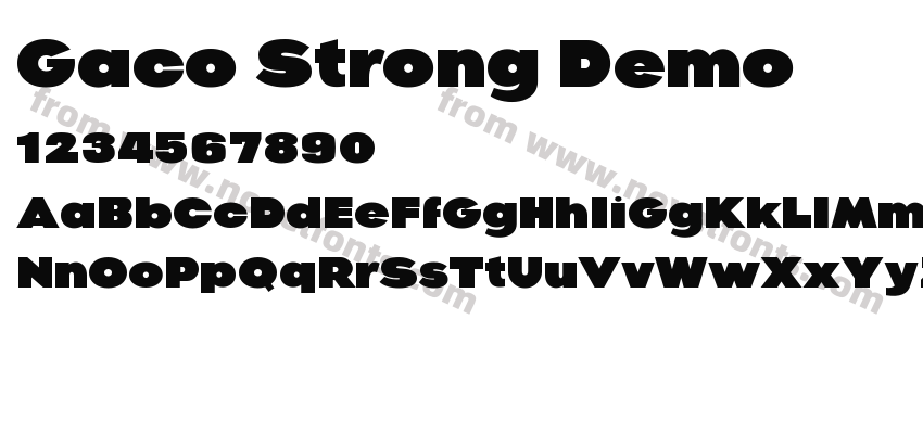 Gaco Strong DemoPreview