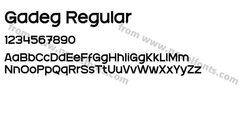 Gadeg RegularPreview