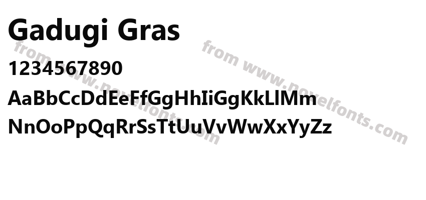 Gadugi GrasPreview
