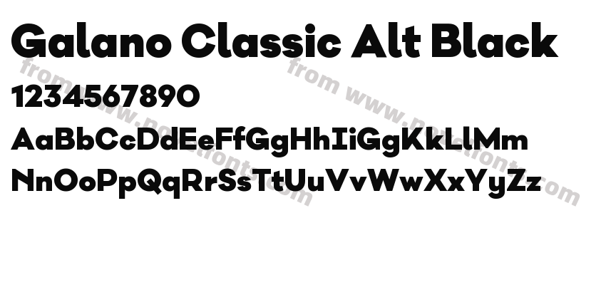 Galano Classic Alt BlackPreview