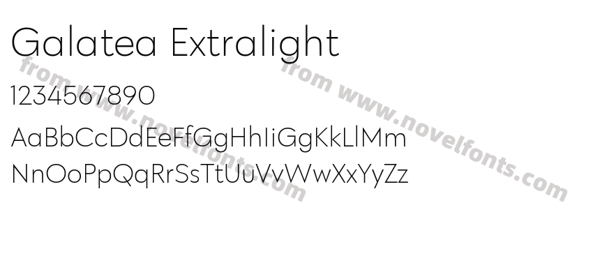 Galatea ExtralightPreview