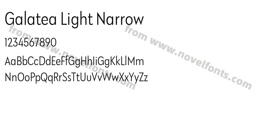 Galatea Light NarrowPreview