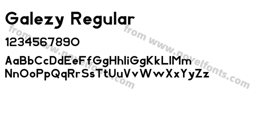 Galezy RegularPreview