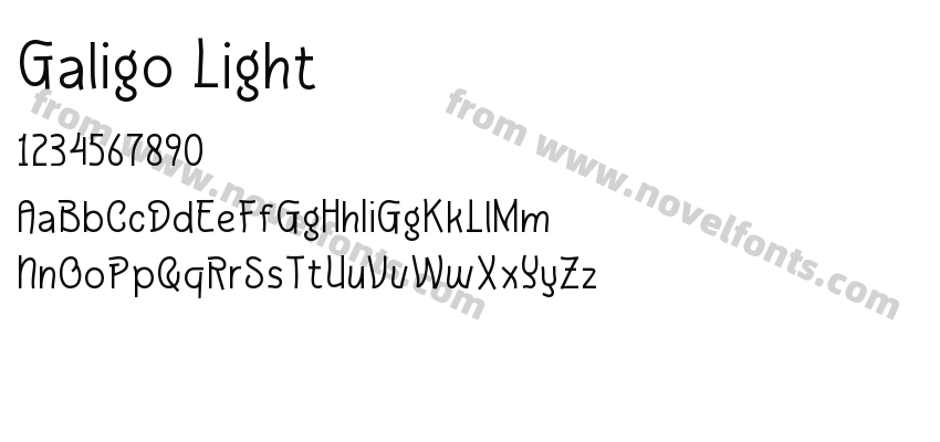 Galigo LightPreview