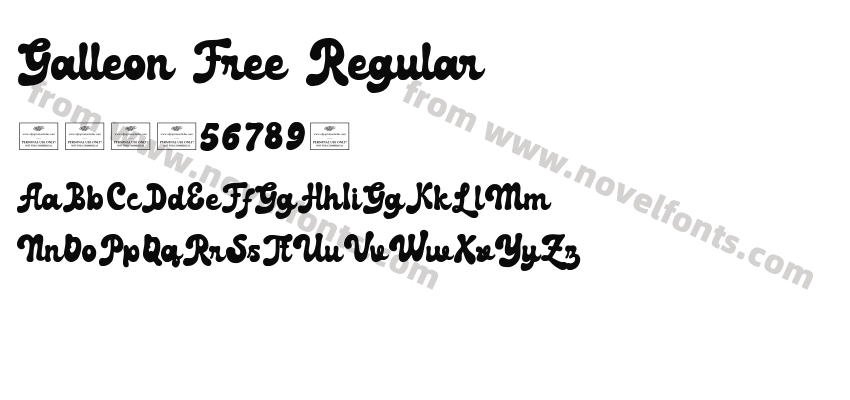 Galleon Free RegularPreview