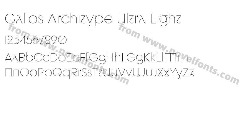 Gallos Architype Ultra LightPreview