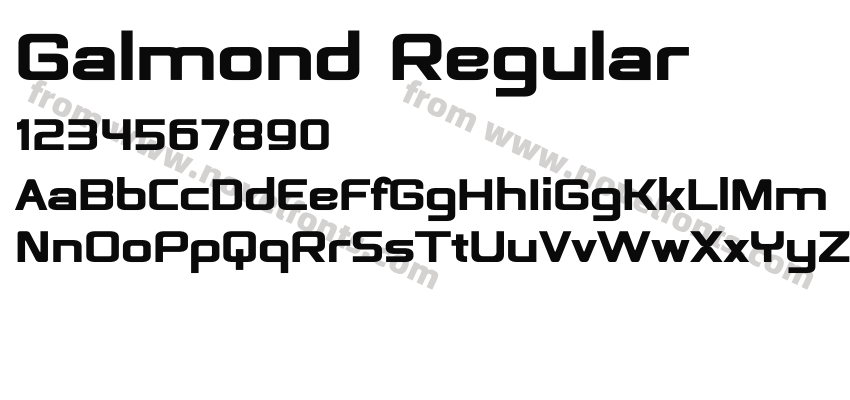 Galmond RegularPreview