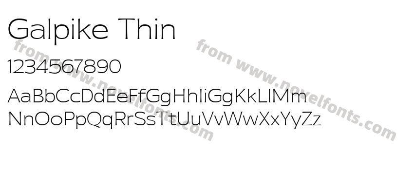 Galpike ThinPreview