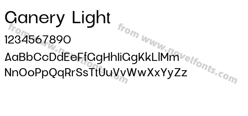 Ganery LightPreview