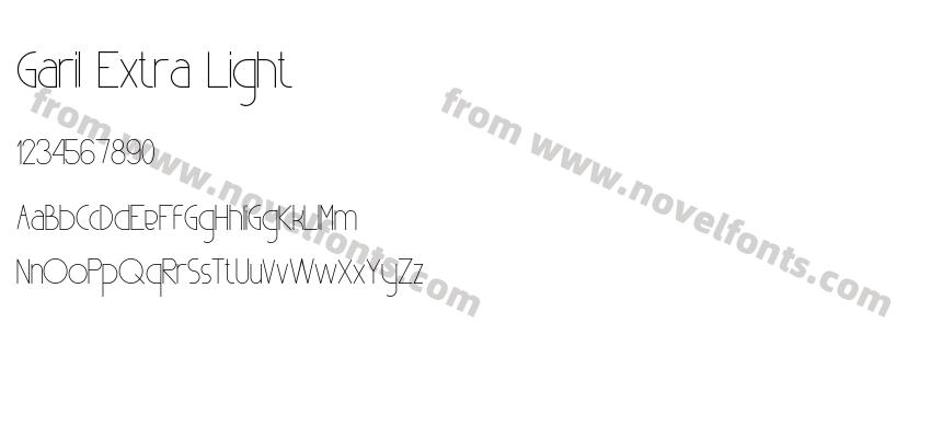 Garil Extra LightPreview