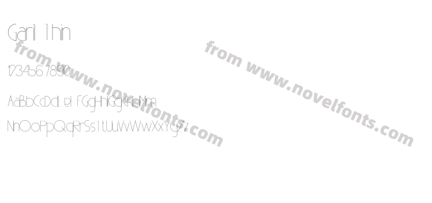 Garil ThinPreview