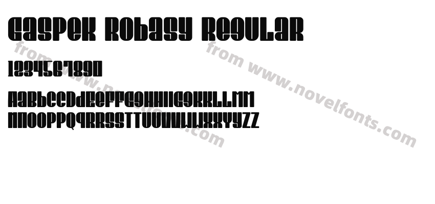 Gaspek Robasy RegularPreview