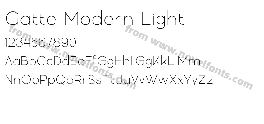 Gatte Modern LightPreview