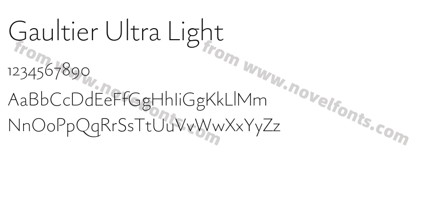 Gaultier Ultra LightPreview