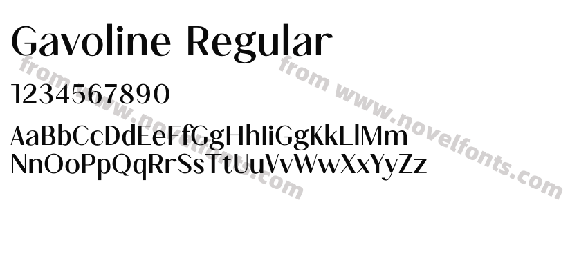Gavoline RegularPreview