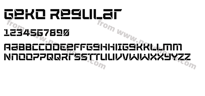 Geko RegularPreview