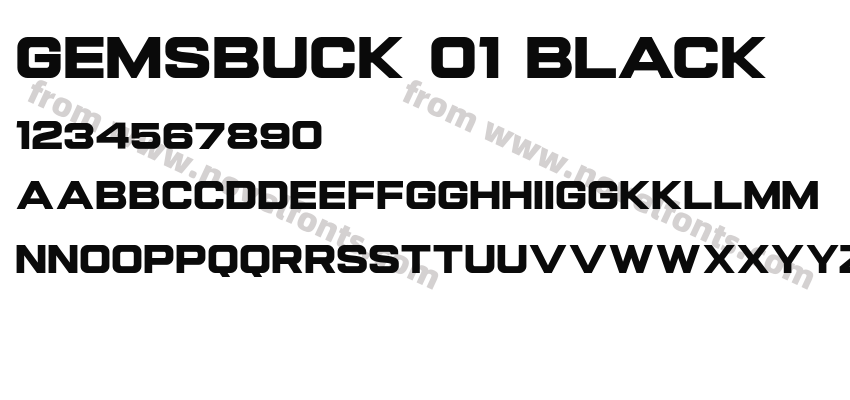 Gemsbuck 01 BlackPreview