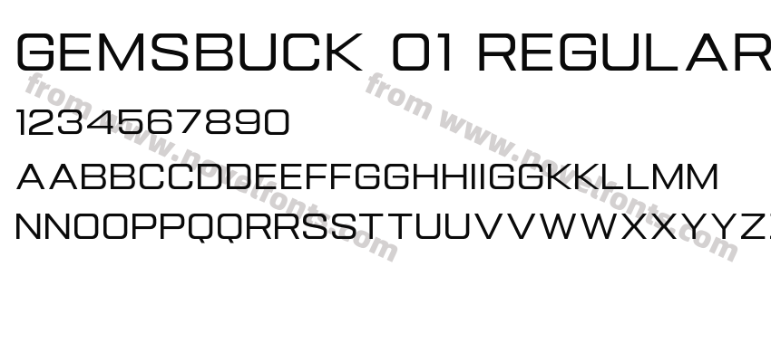 Gemsbuck 01 RegularPreview