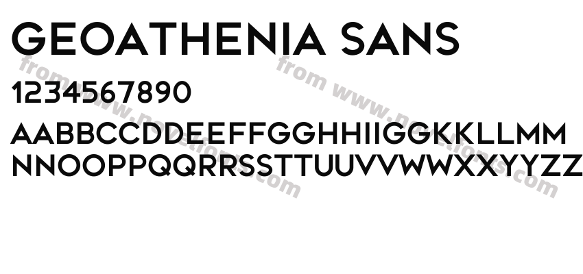Geoathenia SansPreview