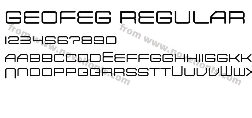 Geofeg RegularPreview