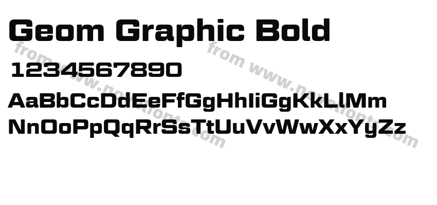 Geom Graphic BoldPreview