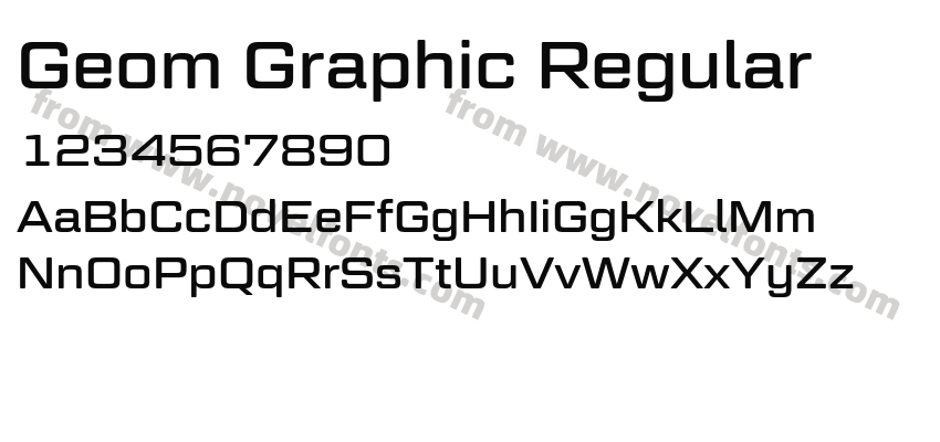 Geom Graphic RegularPreview