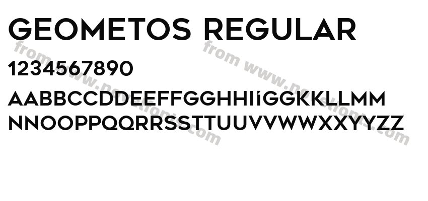 Geometos RegularPreview
