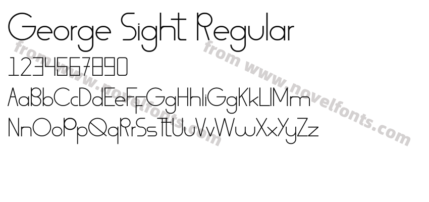 George Sight RegularPreview
