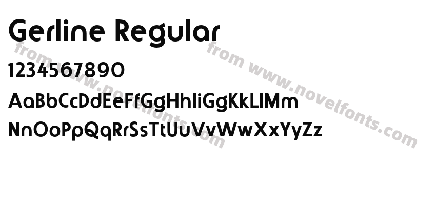 Gerline RegularPreview