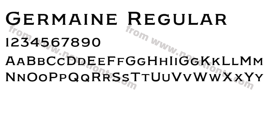 Germaine RegularPreview