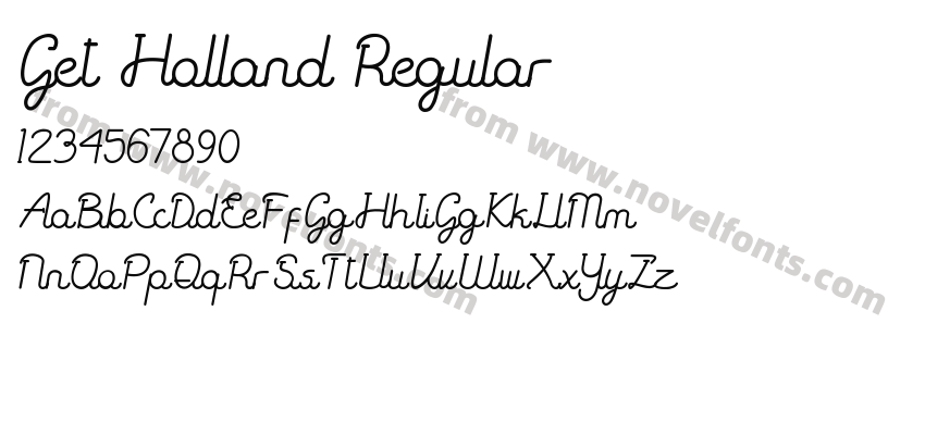 Get Holland RegularPreview