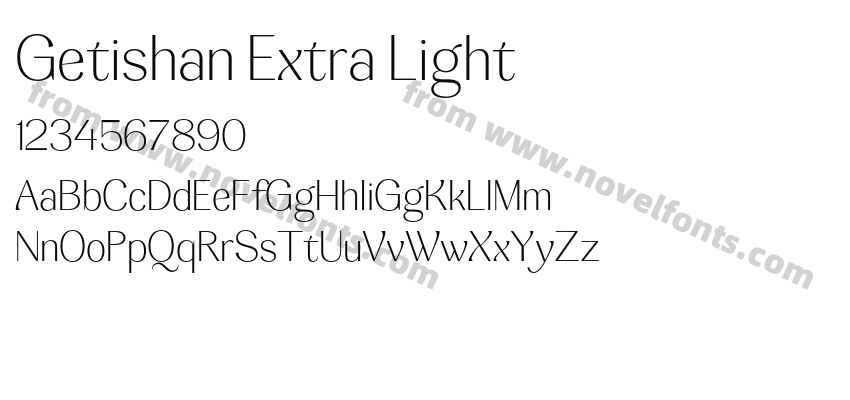 Getishan Extra LightPreview