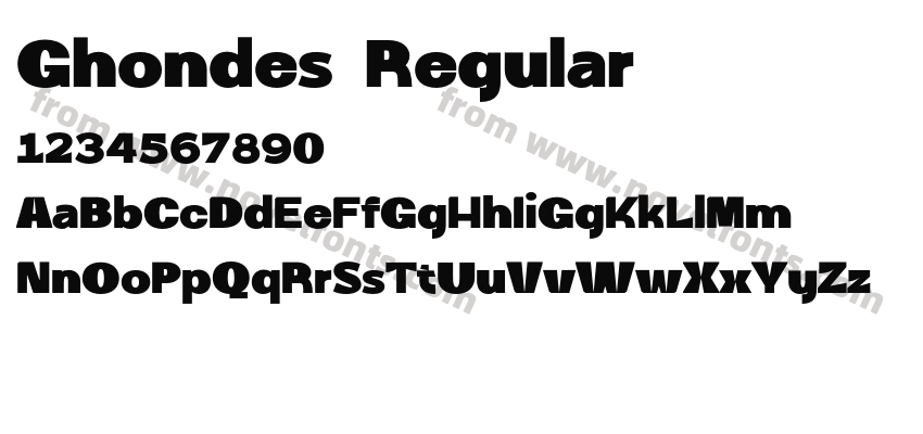 Ghondes RegularPreview