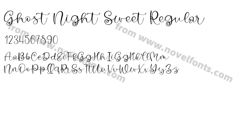 Ghost Night Sweet RegularPreview