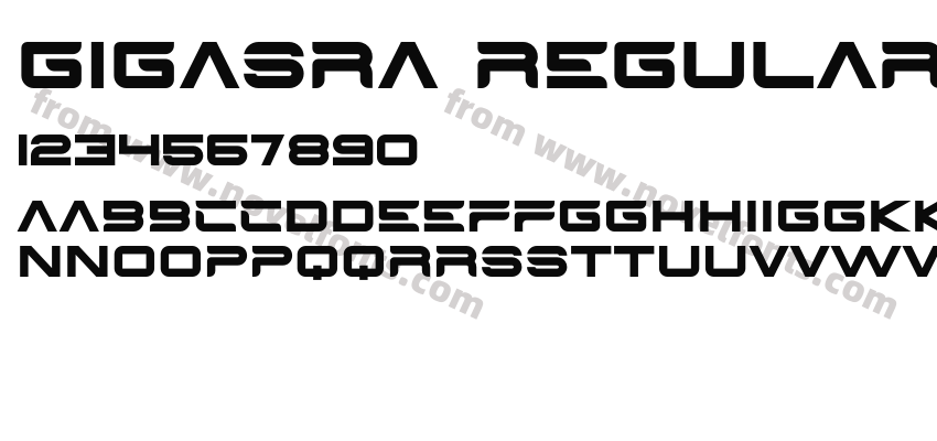 Gigasra RegularPreview