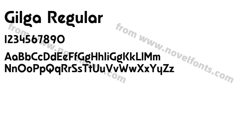 Gilga RegularPreview