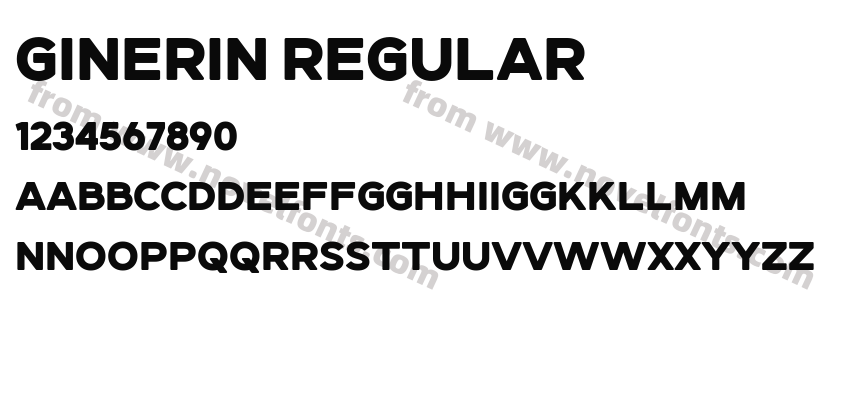 Ginerin RegularPreview