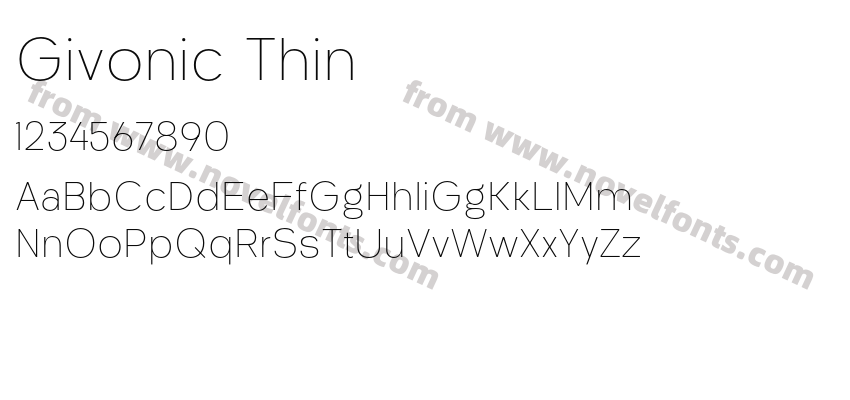 Givonic ThinPreview