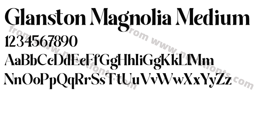 Glanston Magnolia MediumPreview