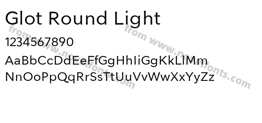 Glot Round LightPreview