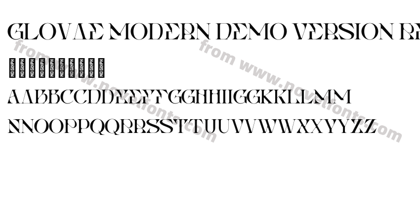 Glovae Modern Demo Version RegularPreview