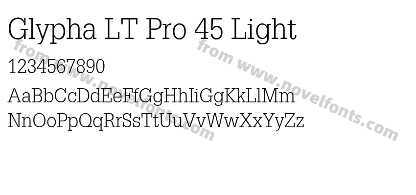 Glypha LT Pro 45 LightPreview