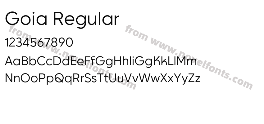 Goia RegularPreview