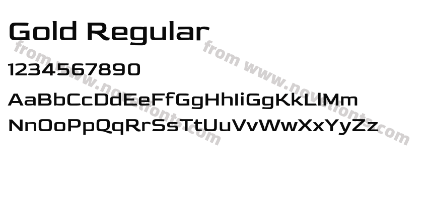 Gold RegularPreview