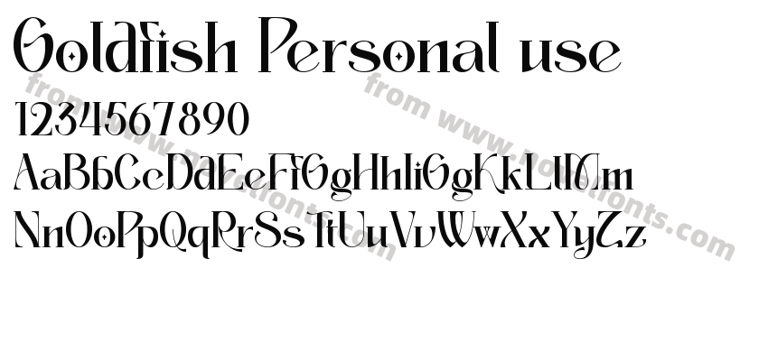 Goldfish Personal usePreview
