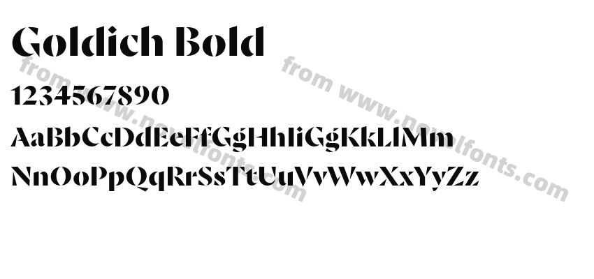 Goldich BoldPreview