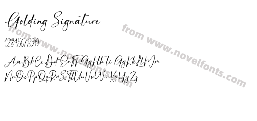 Golding SignaturePreview